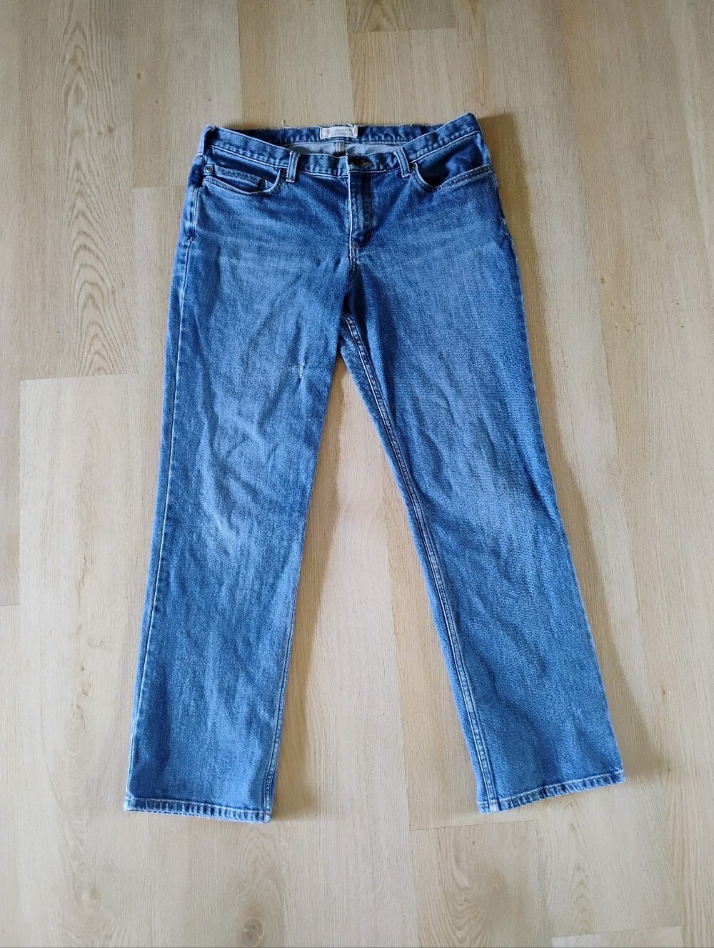 Classic Carhart Blue Women's Straight-Leg Jeans